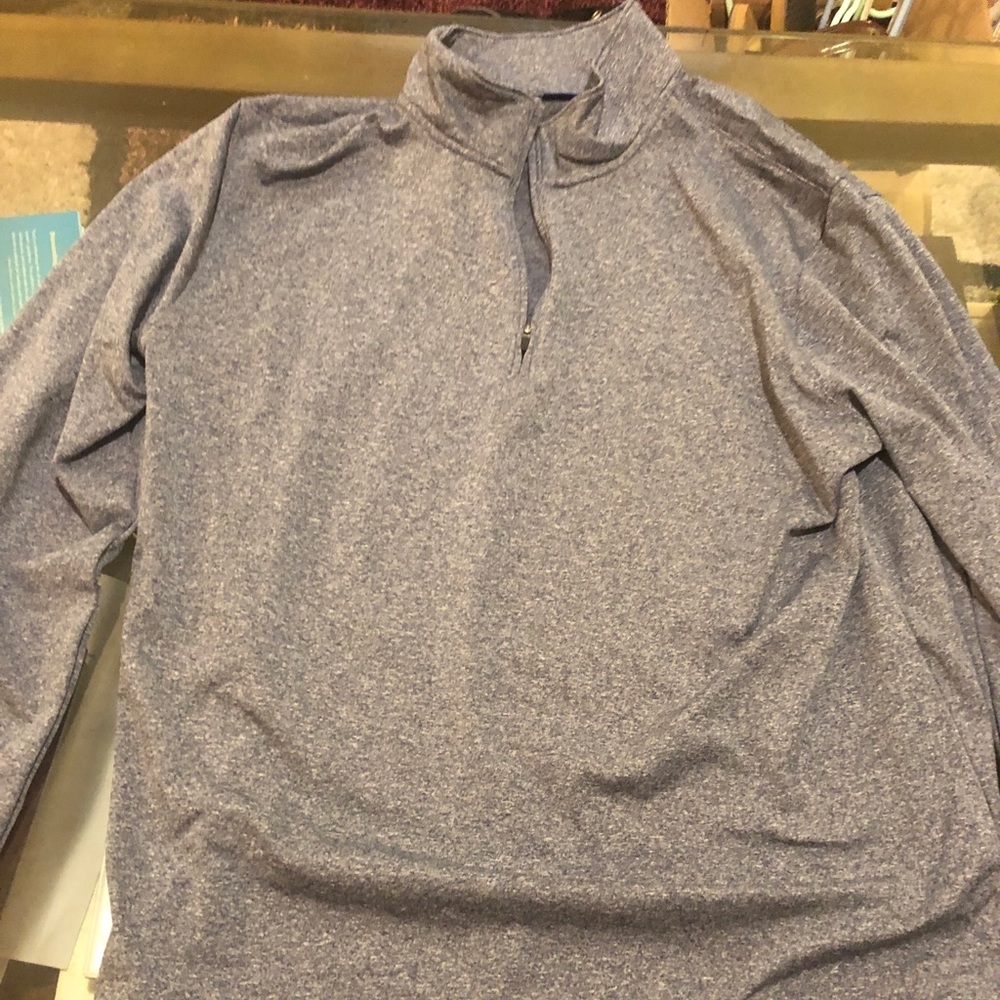 Grayish Blue dri-fit quarter zip
